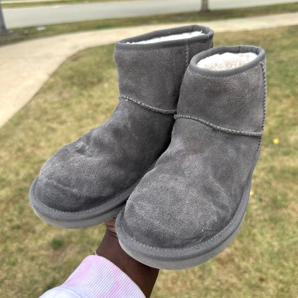 Koolaburra By Ugg Women's Koola Mini Winter Boots Size 7 Gray - Picture 10 of 14